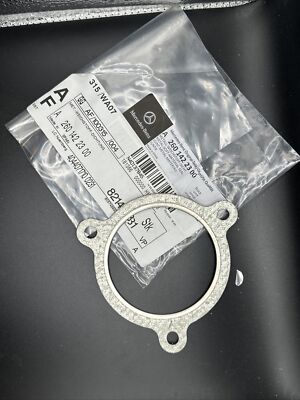 1 x Genuine Mercedes-Benz OEM Front Exhaust Pipe Gasket 260-142-23-00