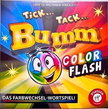 Tick Tack Bumm Color Flash Piatnik Family Game Party Game Card Game Words
