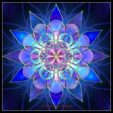 Modern Mandalas 9 - Counted Cross Stitch Patterns - Color BW Symbols Chart