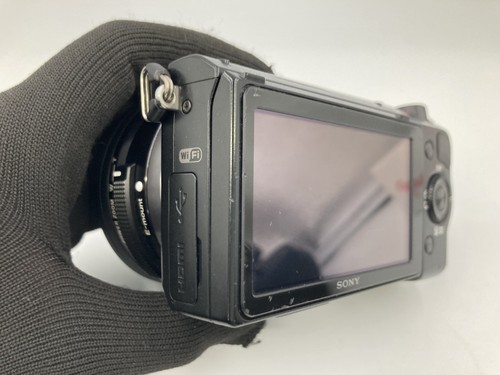 Excellent English OK Sony Alpha NEX-5R Mirrorless Camera Lens Kit 16-50mm 0255 - Picture 17 of 21