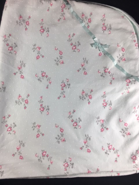 mint green baby blanket