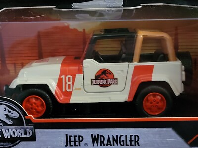 Jurassic World Jeep Wrangler 1:32 Jada Die-Cast Hollywood Rides ...