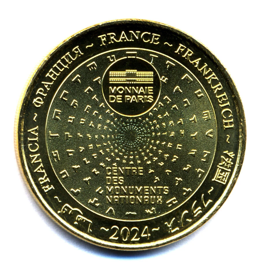 50 MONT-SAINT-MICHEL L'Archange et le Mont, 2024, Monnaie de Paris - Photo 2/2