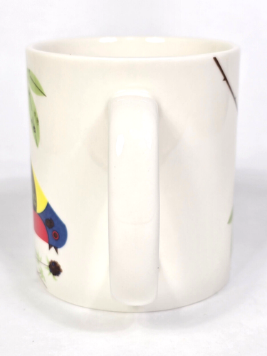Fishs Eddy Charley Harper Todd Oldham "Painted Bunting" Collectible Ceramic Mug - Picture 7 of 10