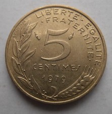 FRANKREICH 5 CENTIMES 1979