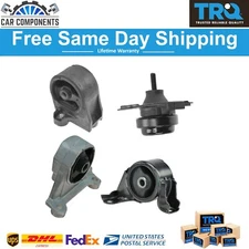 TRQ New Front Rear Engine Motor Transmission Mount Kit of 4 For 2001-2005 Honda
