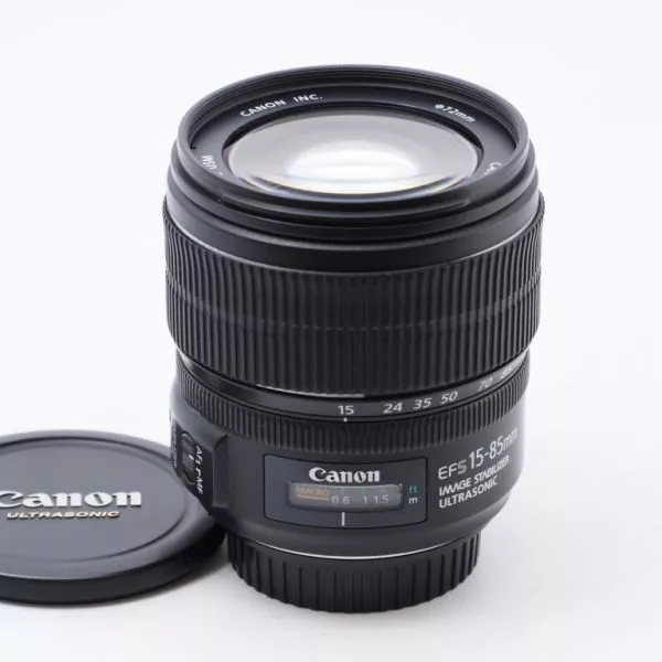 Canon Canon wide-angle zoom lens EF-S15-85mm F3.5-5.6 IS USM APS-C compatible 67