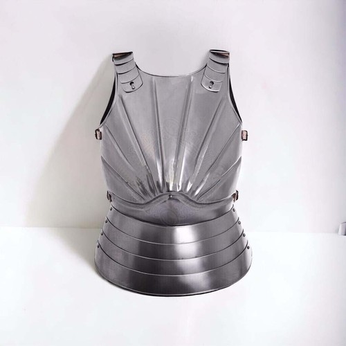 Medieval Roman armor chest and back plate battel ready Armor Cosplay LARP SCA - Picture 6 of 9