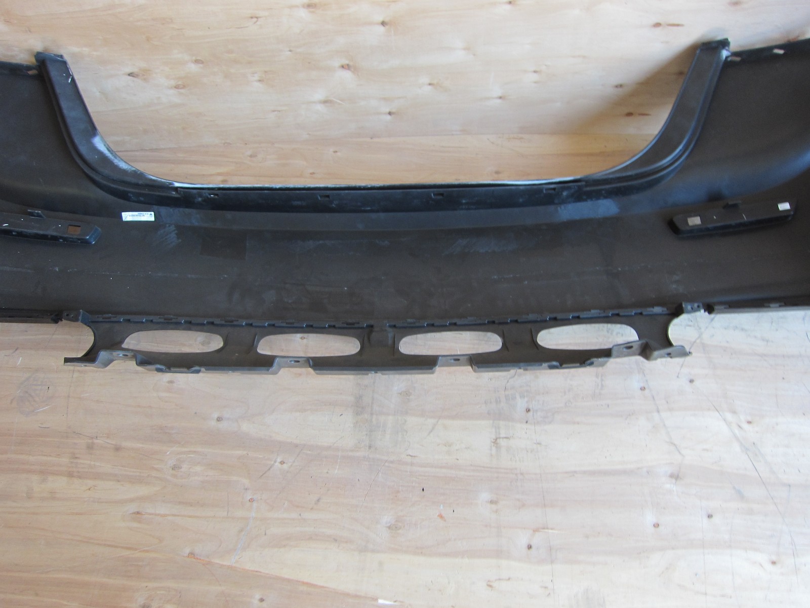 Maserati Ghibli. Rear Bumper.Damage. Black... 673004365, 2014-17