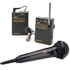 Azden WMS-PRO VHF Wireless Microphone System for video camera Includes 2micropho