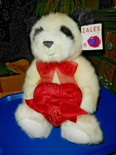 Gund Zales Make A Wish Foundation Teddy Bear Stuffed Plush 11" Heart SWEETHEART