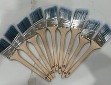 8 X Valspar 2" Blue Angle Sash Professional Paint Brush for Wall Trim PLS READ