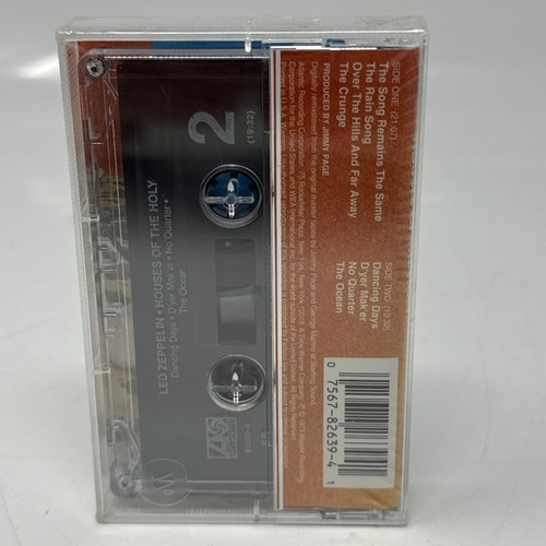 LED ZEPPELIN Cassette Houses Of The Holy Digitally Remastered Sealed 94 Read - Picture 4 of 5