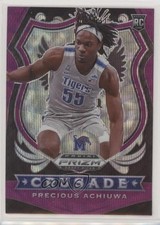 2020-21 Panini Prizm Draft Picks Crusade Purple Wave Precious Achiuwa #88 0c2