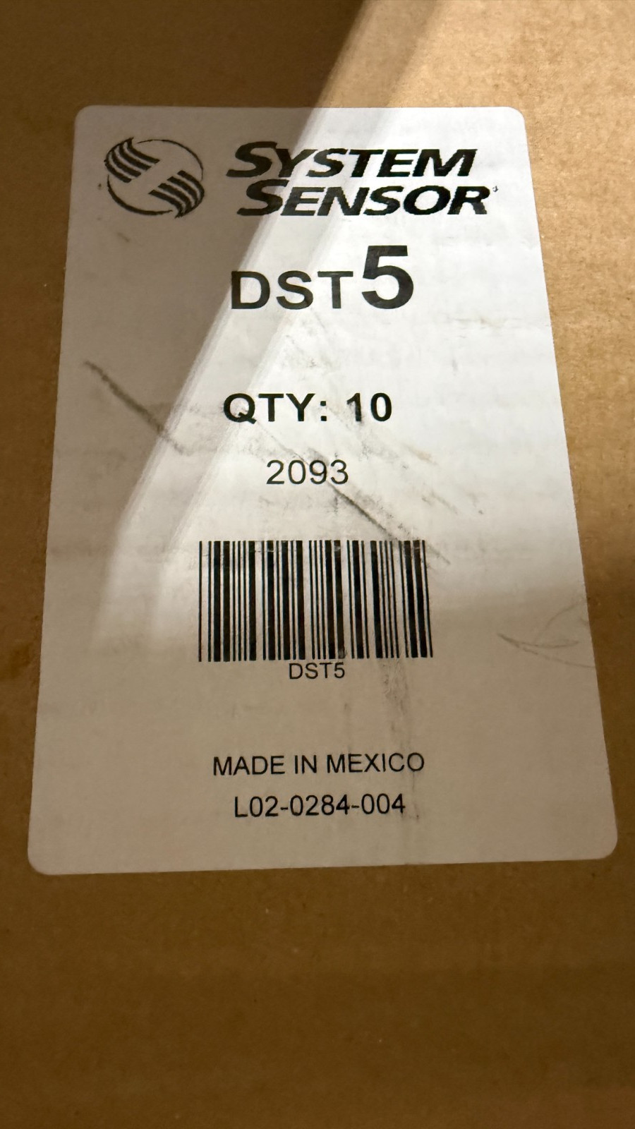 Lot of 10x System Sensor DST5 5' Sampling Tube w/ Holes, Smoke Detector, Metal