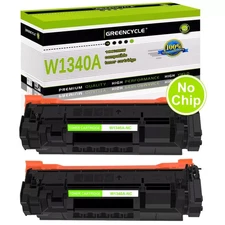 GREENCYCLE 2PK W1340A Toner Cartridge Fit For HP 134A M209dwe MFP M234sdn NoChip
