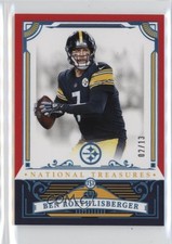 2025 Panini National Treasures Stars & Stripes 2/13 Ben Roethlisberger #86