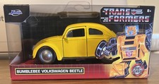JADA TRANSFORMERS BUMBLEBEE VOLKSWAGEN BEETLE 1/32 SCALE