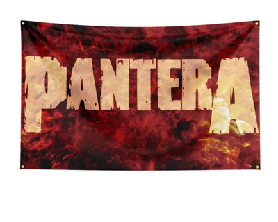 PANTERA Flag 3x5 Feet PANTERA Banner PANTERA Tapestry PANTERA Garage Dorm