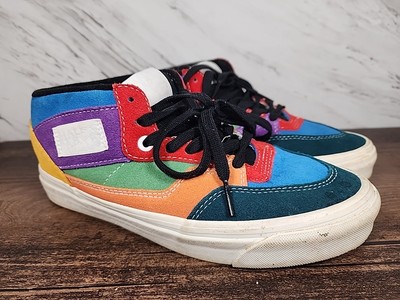  RARE ~Vans Half Cab 33 DX - Anniversary Multi Unisex MENS-7 /Womans 8.5~ LOOK 