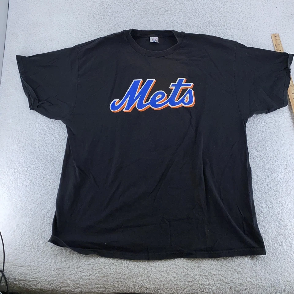 Винтажная мужская футболка New York Mets Tom Seaver No41 2XL черная бейсбольная футболка MLB - Изображение 2 из 4