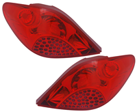 RüCkleuchten Set FüR Peugeot 207 2006-2009 Heckleuchten RüCklichter