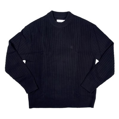 Calvin Klein Jeans Linear Sweater Herren Pullover Schwarz