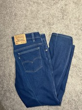 Vintage 90s Levis 517 Jeans 38x30 Black Tab Boot Cut Made In USA Dark 1999