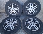 15FIAT DUCATORELAY BOXER SET OF GSM ALLOY WHEELS 215 70 15C CONTINENTAL Tyres