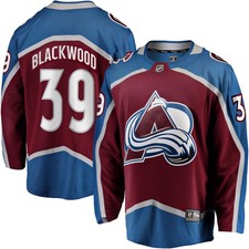 Men's Fanatics Mackenzie Blackwood Burgundy Colorado Avalanche Home Breakaway