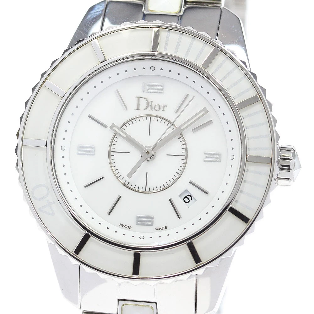 Montre femme Dior cristal date quartz qualité B /occasion