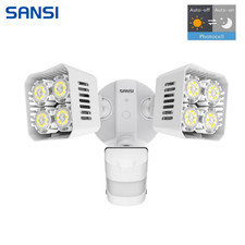 36W 3600LM Motion Sensor LED Security Light Dusk to Dawn Outdoor Floodlight IP65