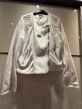 Laura Jo Bikerjacke Jacke Weiß XL NEU mit Etikett