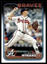 2024 Topps Allan Winans Rookie Atlanta Braves #494