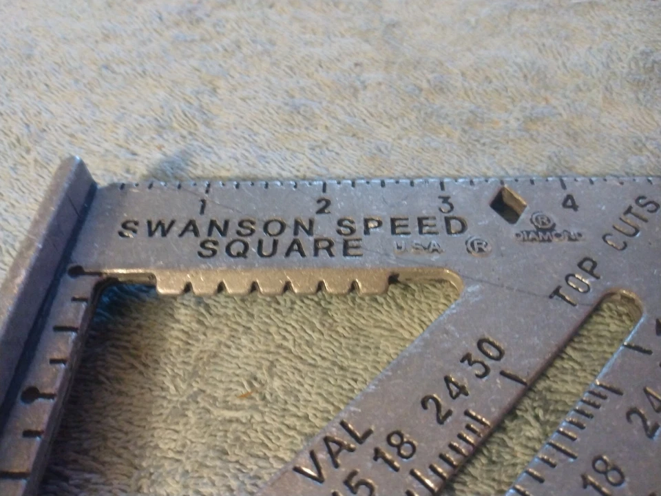 Swanson Speed Square Framing Angle Protractor Made In USA - Image 4 of 4