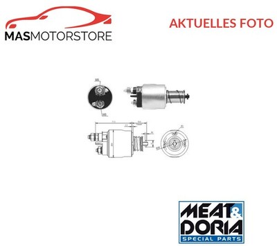 STARTER MAGNETSCHALTER MEAT & DORIA 46311 I FÜR CHRYSLER DELTA 1.4,1.4 16V