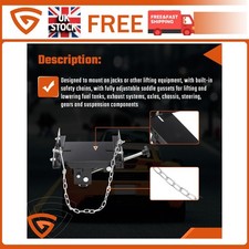 Transmission Jack Adapter 600kg For Floor Jack Gearbox Removal UK Garage Tool