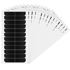 360 PCS Wig Tape Double Sided Clear Toupee Hair 9.1 cm x 4 cm, Black