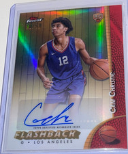 RARE CAM CHRISTIE /50 GOLD REFRACTOR FLASHBACK ROOKIE AUTO 2024-25 TOPPS FINEST