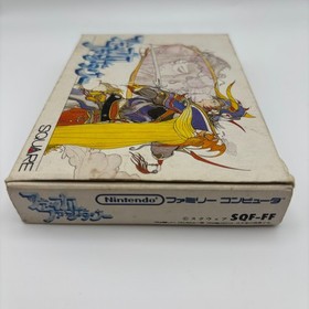 SQUARE Nintendo Final Fantasy 1 Famicom TV Game Software RPG with Box Used