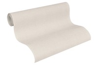 A.S. Création Vliestapete Hygge 10,05X0,53M Creme Beige Uni Struktur 30486-1