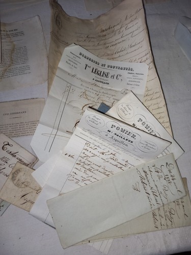 L29 Lot Archives Famille Aiguillon Correspondance Marcophilie Lot Et Garonne - Photo 4 sur 10