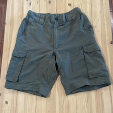 Official Boy Scouts Of America Green Uniform Shorts Sz Relaxed Small BSA