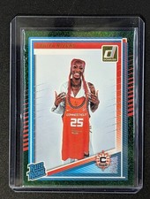 2025 Panini Donruss WNBA - Rated Rookie Saniya Rivers #92 Green Shimmer (RC) Sun