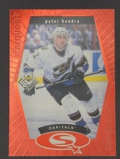 Peter Bondra 1998-99 UD Choice StarQuest Red #SQ14 Washington Capitals