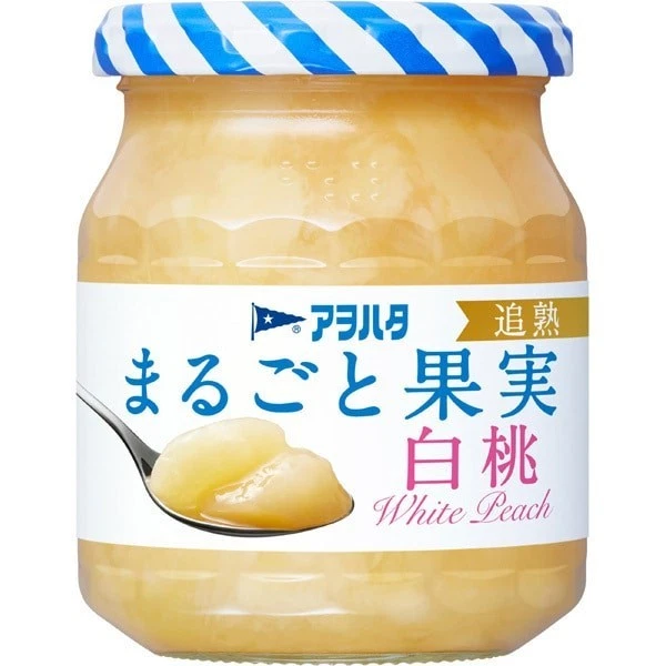 Aohata White peach jam 250g from Japan