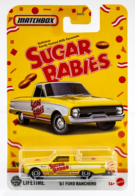 2025 Matchbox Candy Mix 2 #3 1961 Ford Ranchero YELLOW | SUGAR