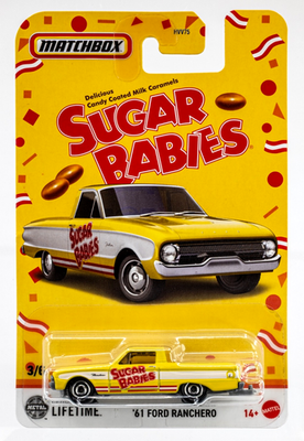 2025 Matchbox Candy Mix 2 #3 1961 Ford Ranchero YELLOW | SUGAR