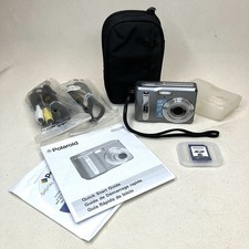 Polaroid i533 5MP Digital Camera Bundle Tested Works