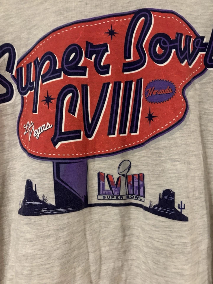 Super Bowl LVIII Las Vegas 47 Brand Tee Size 2X-Large - Image 2 of 3